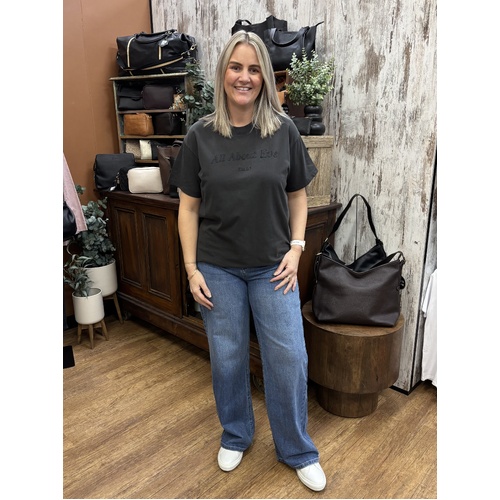 All About Eve AAE Timeless Tee - Washed Black