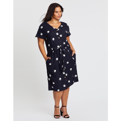 Elm Camelia Midi Dress [size: 18]