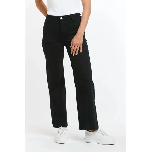Italian Star Bobbi 7/8th Jean - Black