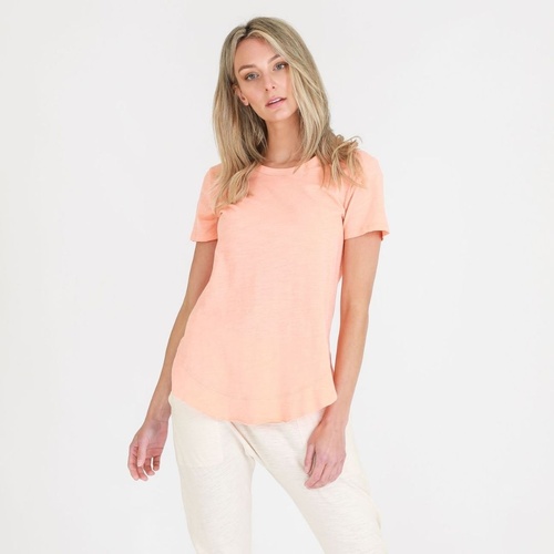 3rd Story-Paddington Neon tee-Neon Papaya
