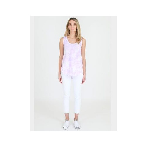 3rd Story-Fifi Tie dye Tank-Lilac