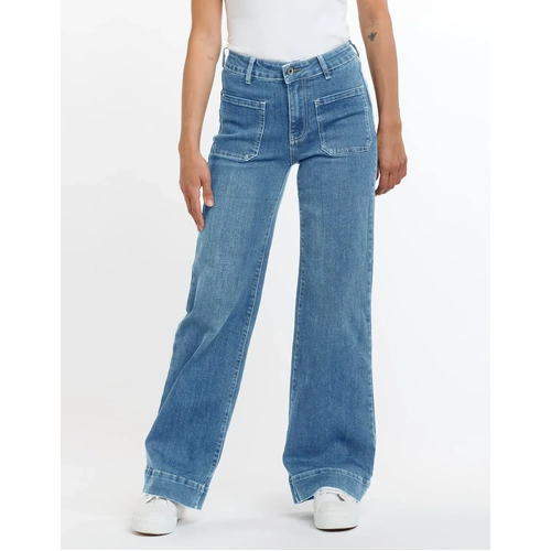 Italian Star Bobbi Denim Jean - Light Denim [Size: Small]