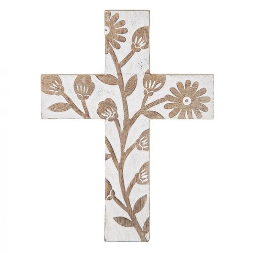 Amalfi Leilani Sculpture 20x2x28cm - White