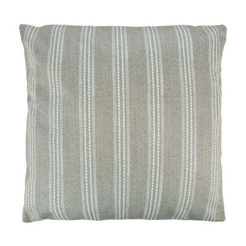 Amalfi Stripe Cushion 30x50cm - Green/white Stripe
