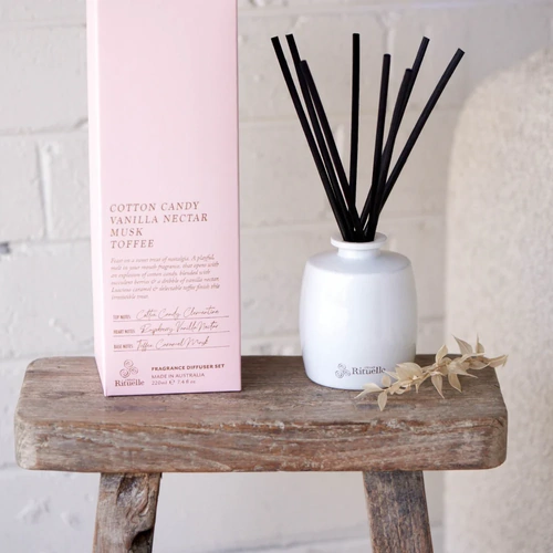 Urban Rituelle Apotheca Diffuser 220ml - Cotton Candy, Vanilla Nectar, Musk, Toffee