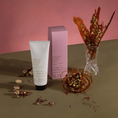 Urban Rituelle Apotheca Hand Cream 100ml - Pistachio, Saffron, Praline, Maple
