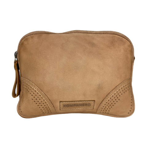 Kompanero Perrin Crossbody Bag - Taupe