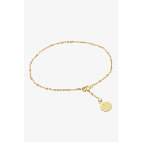 Liberte Heather Gold Bracelet - Pink