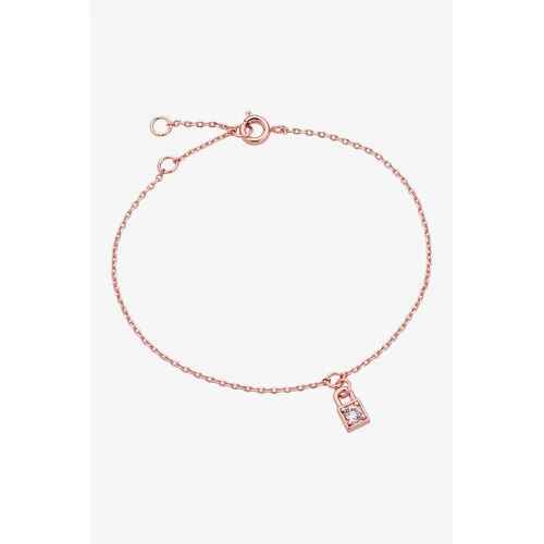 Liberte Penny Locket Blet - Rose Gold
