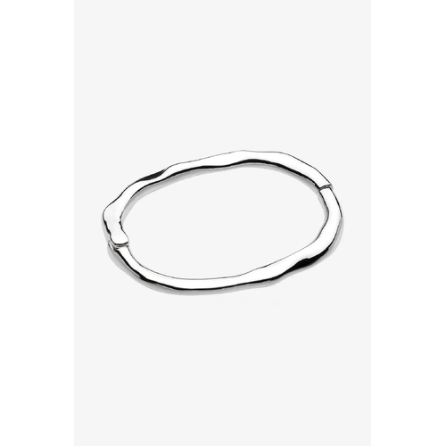 Liberte Verity Hinged Bangle - Silver