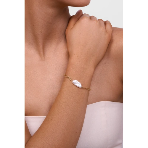 Liberte Sallie Pearl Bracelet - Gold