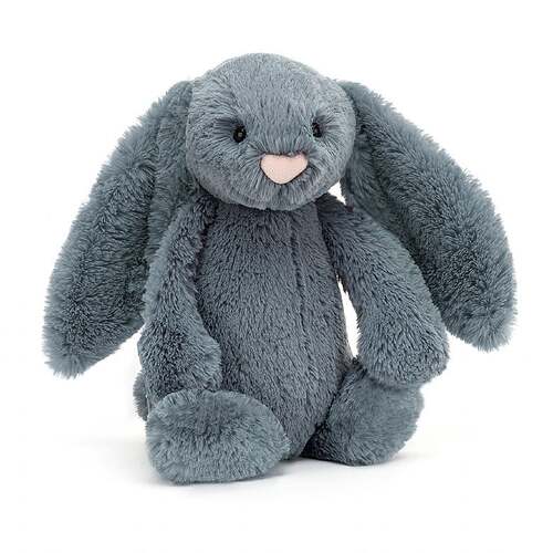 Jellycat Bashful Dusky Blue Bunny - Medium