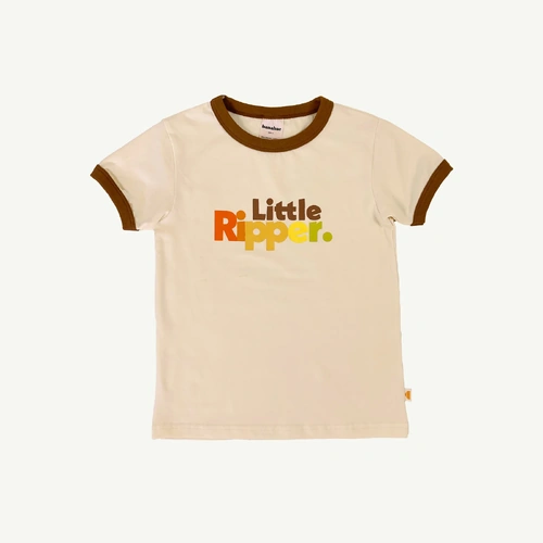 Banabae Little Ripper Retro Ringer Tee