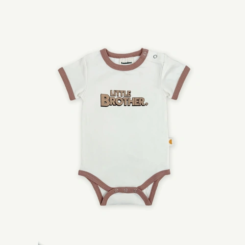 Banabae Little Brother Organic Cotton Onesie - Mouse