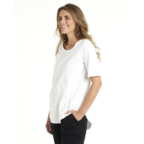 Betty Basics-Ariana Tee-White