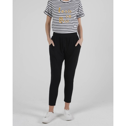 Betty Basics-Lola Pant-Black [Size: 8]