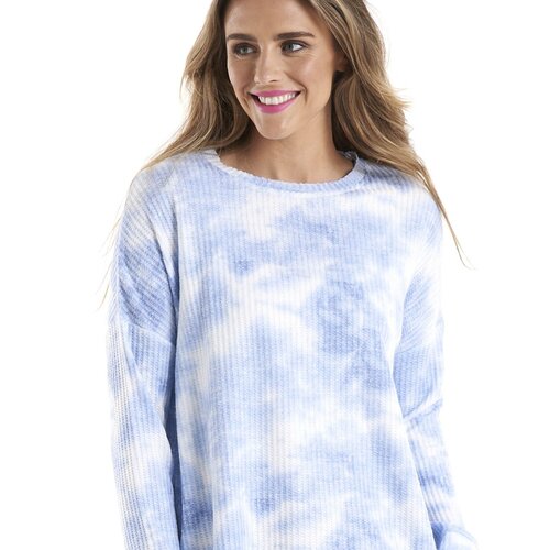 Betty Basics-Kimmy Top-Blue Marble