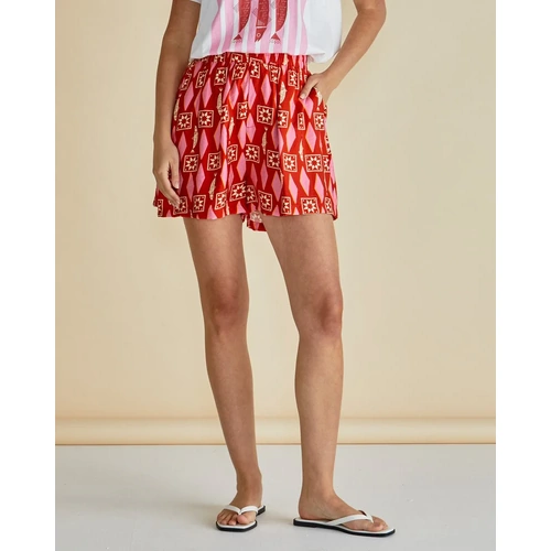 Betty Basics Copacabana Short - Sardinia Geo Print