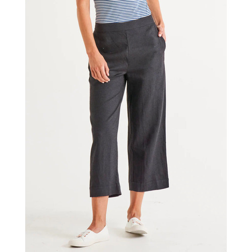Betty Basics Parker Pants - Coal [Size: 16]