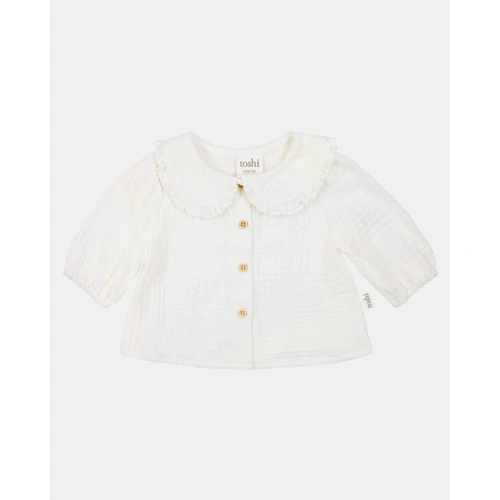 Toshi Baby Blouse Peter Pan - Cream