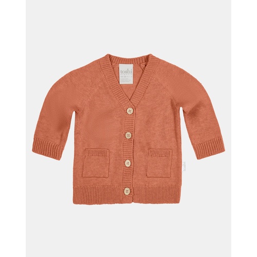 Toshi Organic Cardigan Remy - Tumbleweed