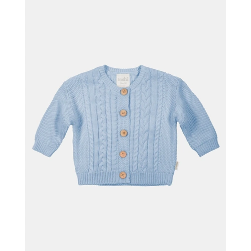 Toshi Organic Cardigan Yummy - Bluebell