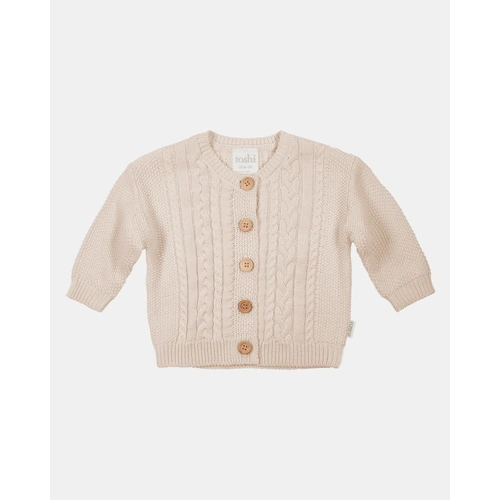 Toshi Organic Cardigan Yummy - Oatmeal