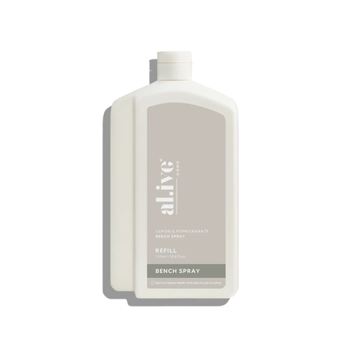 Al.ive Body Kitchen Bench Spray Refill 1L - Lemon & Pomegranate