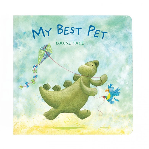 Jellycat My Best Pet Book - Bashful Dinosaur