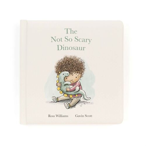 Jellycat The Not So Scary Dinosaur Book