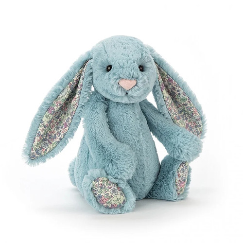 Jellycat Blossom Aqua Bunny - Medium