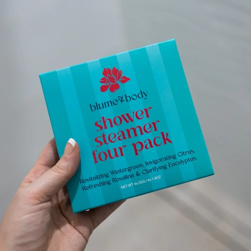 Blume & Body Shower Steamer Mentholated 4 Pack