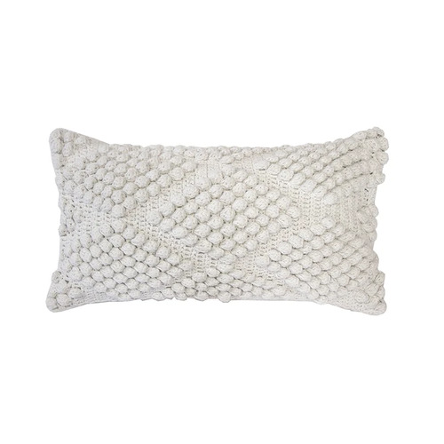 Bambury Bridget Rectangle Cushion - Ivory
