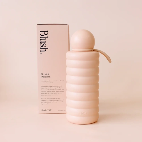 Fox & Fallow The Bubble Reusable Water Bottle - Blush