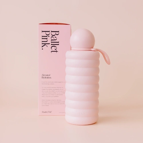 Fox & Fallow The Bubble Reusable Water Bottle 700ml - Ballet Pink