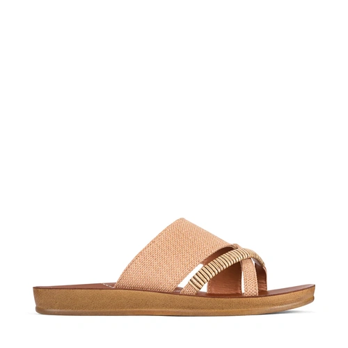 Los Cabos Bride W Sandal - Caramel Raffia