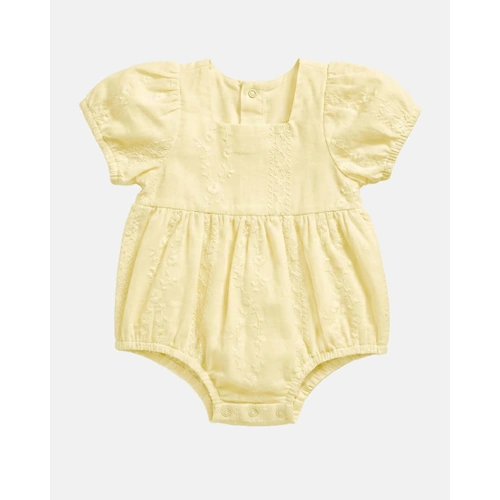 Toshi Baby Romper Florence - Lemon