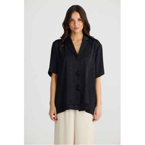 Brave+True Dana Shirt - Black [Size: Small]