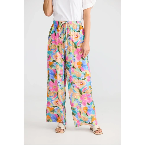 Brave+True Astrid Pant - Electric Bloom