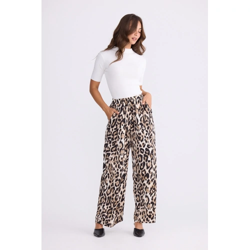 Brave + True Glenda Pant - Savannah Print [Size: S]