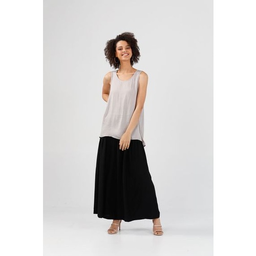 Brave+True-Numinous Top-Ecru Silky