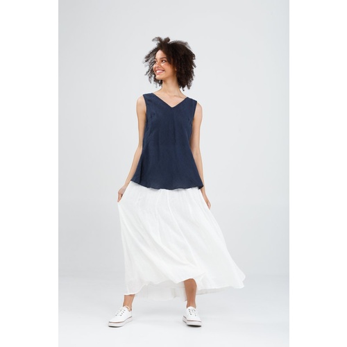 Brave+True-Laguna Singlet-Navy