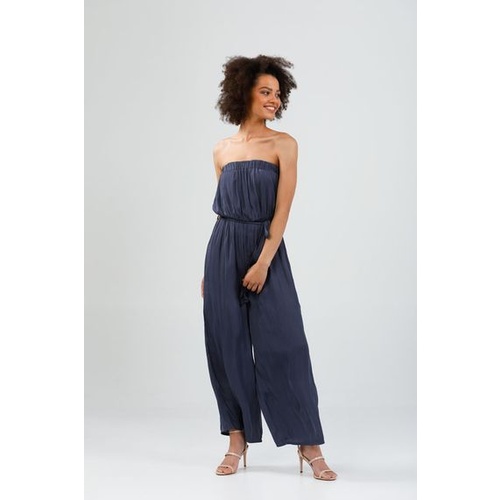 Brave+True-Runway Pantsuit-Slate Silky [Size: Medium]