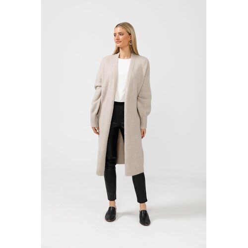 Brave+True-Maison Long Coat-Ecru [Size: M/L]