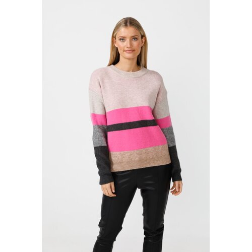 Brave+True-Lost and Found Knit-Pink Multi [Size: XLarge]
