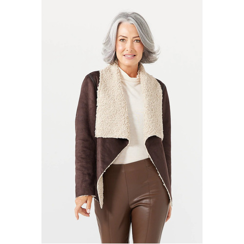Brave+True Dylan Jacket - Chocolate