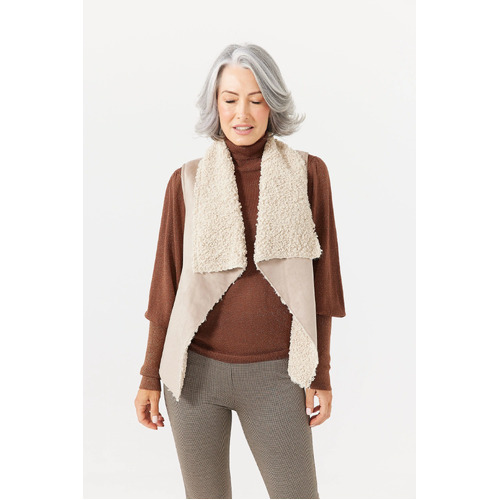 Brave+True Dylan Vest - Nut [Size : Small]