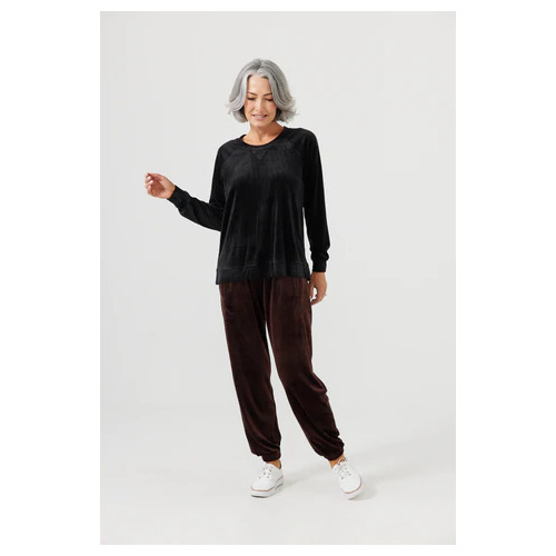 Brave+True Sierra Top - Black Velvet