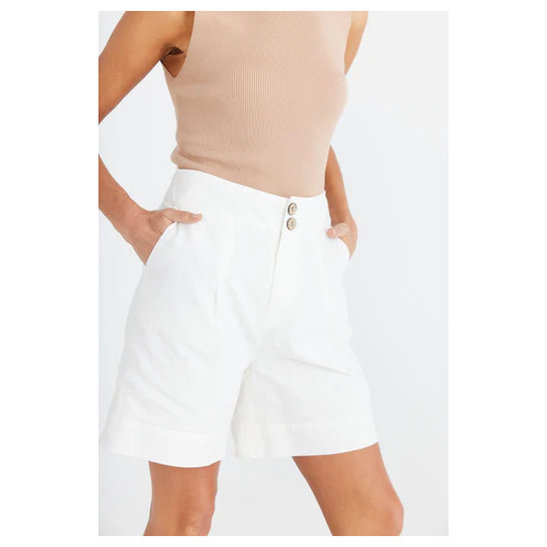 Brave =True Darcy Short - White