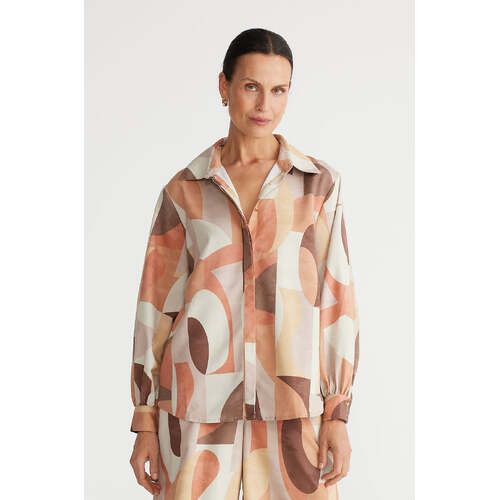 Brave+True Sampson Shirt - Earth Abstract [Size: Small]